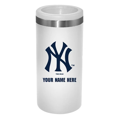 New York Yankees 12oz. Personalized Slim Can Holder