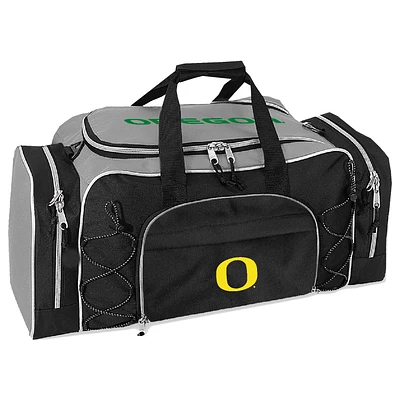 Gray Oregon Ducks Action Duffel Bag