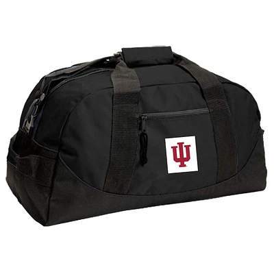 Black Indiana Hoosiers Dome Duffel Bag