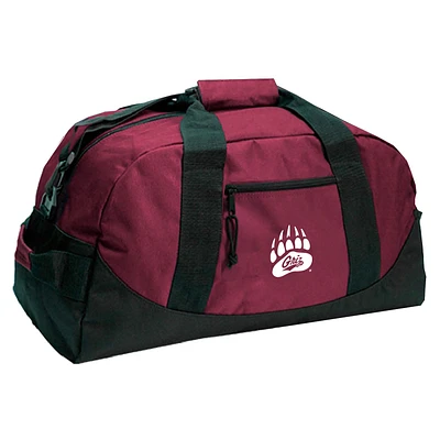 Maroon Montana Grizzlies Dome Duffel Bag