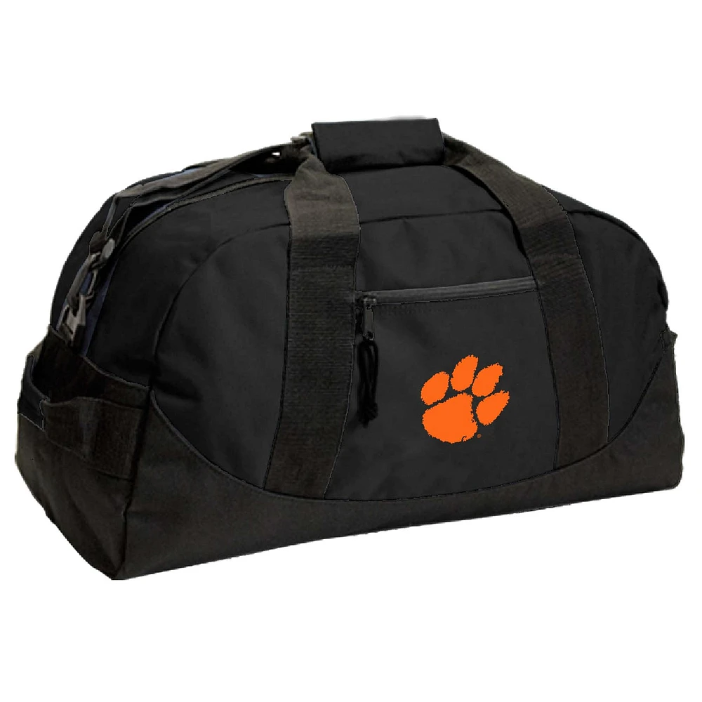 Black Clemson Tigers Dome Duffel Bag