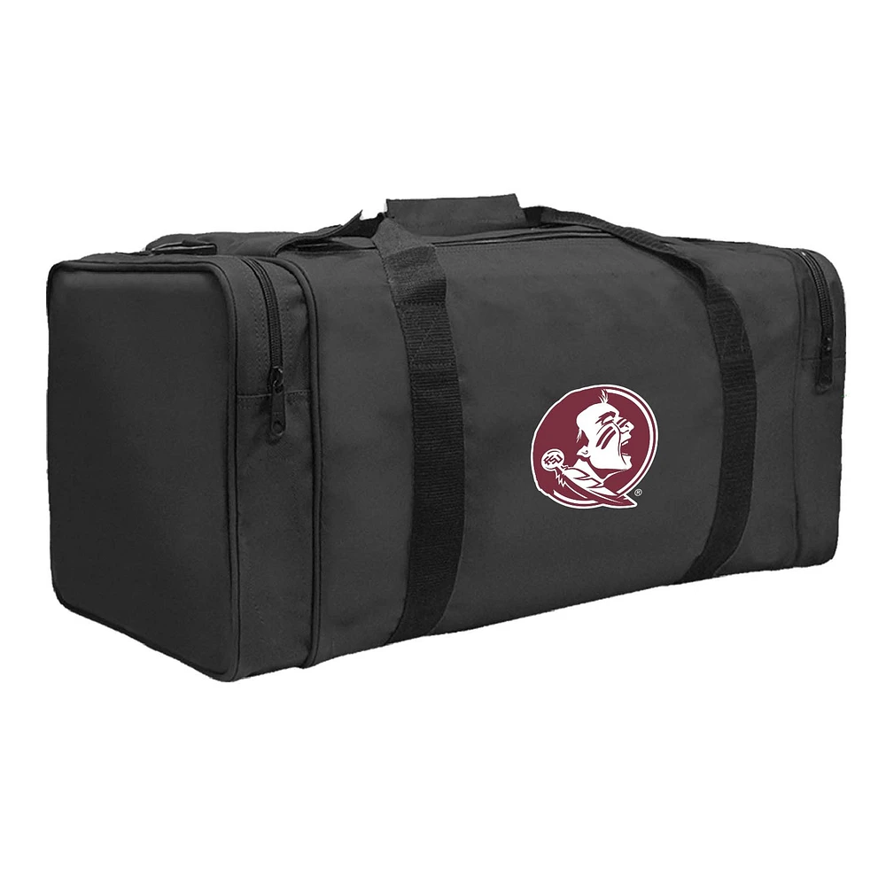 Black Florida State Seminoles Gear Pack Square Duffel Bag