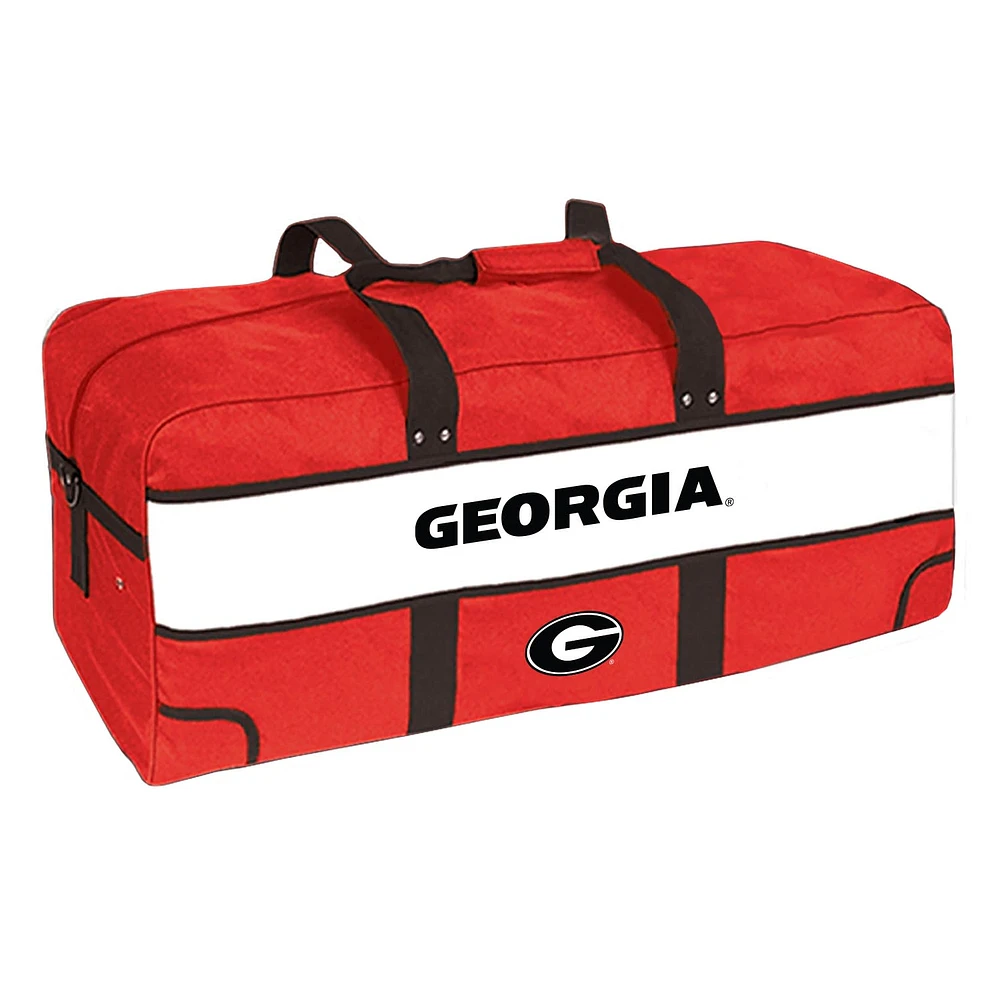 Red Georgia Bulldogs Mega Pack Hockey Bag