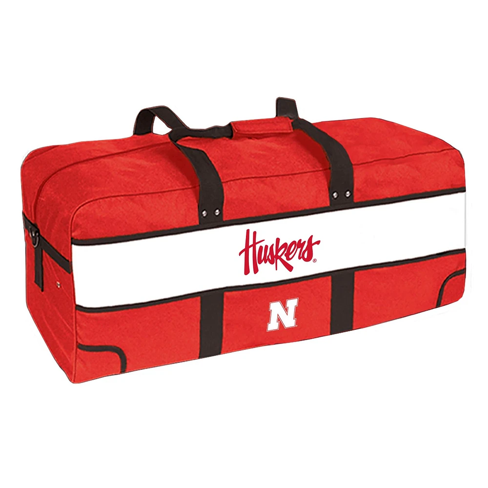 Scarlet Nebraska Huskers Mega Pack Hockey Bag