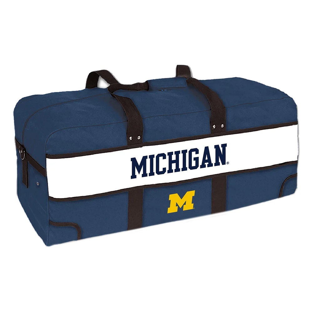 Navy Michigan Wolverines Mega Pack Hockey Bag