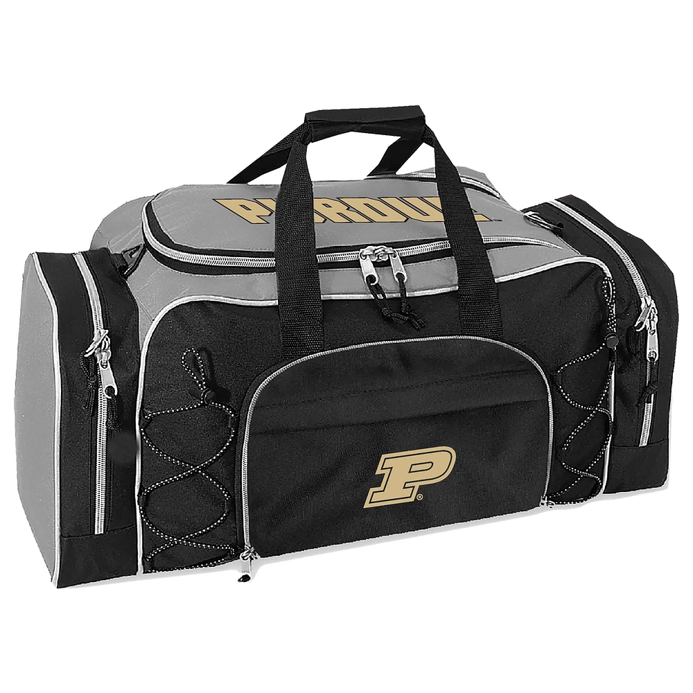 Gray Purdue Boilermakers Action Pack Duffel