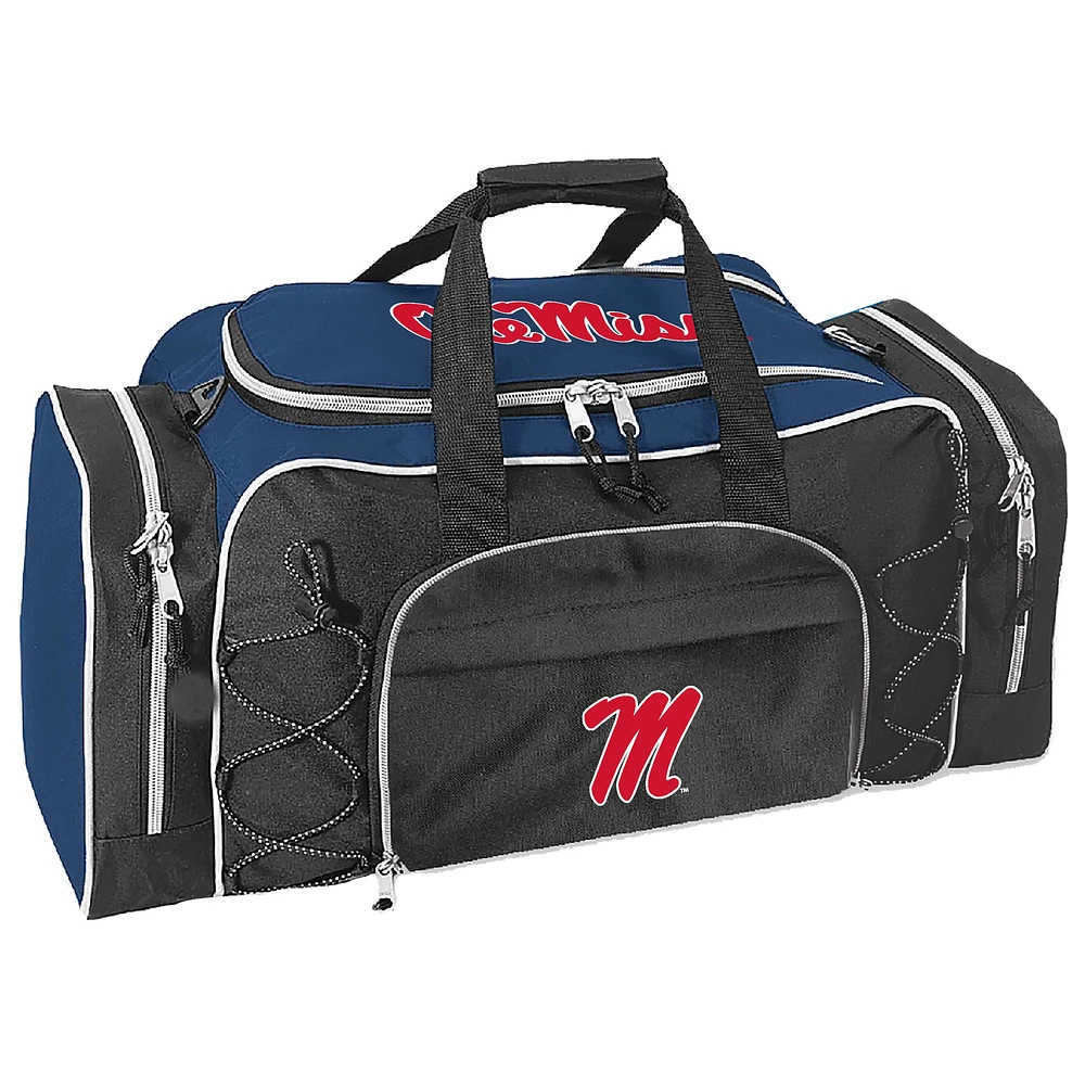 Navy Ole Miss Rebels Action Pack Duffel