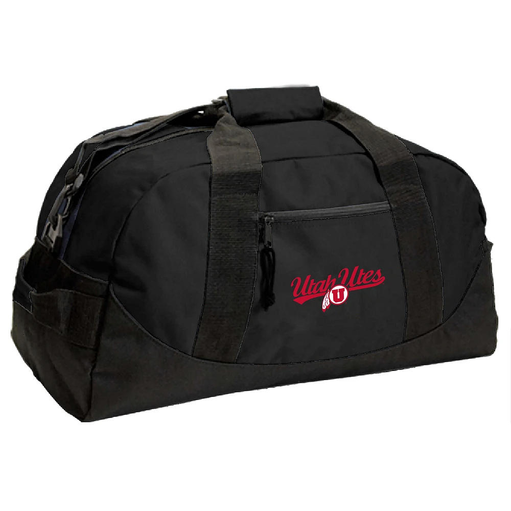 Black Utah Utes Dome Duffel