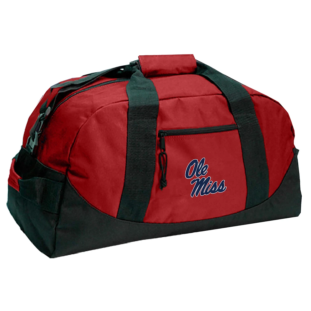 Red Ole Miss Rebels Dome Duffel