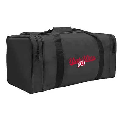 Black Utah Utes Gear Pack Square Duffel