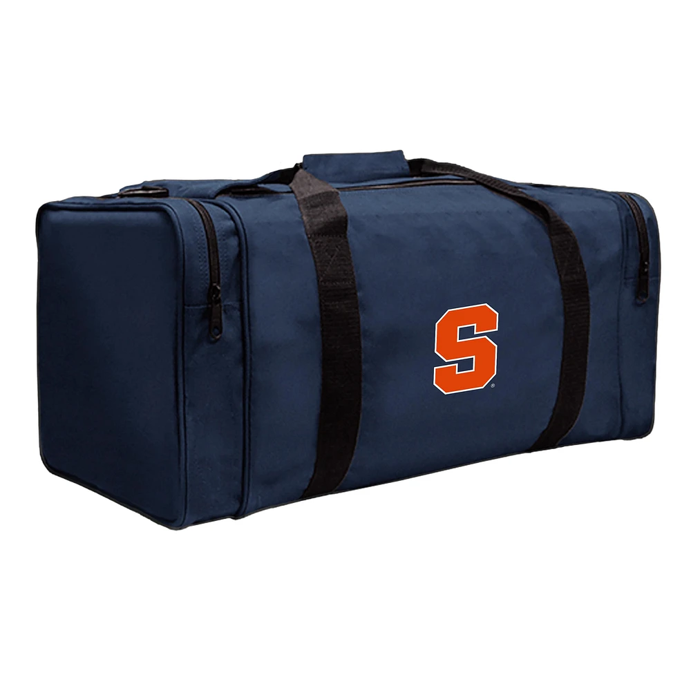 Navy Syracuse Orange Gear Pack Square Duffel