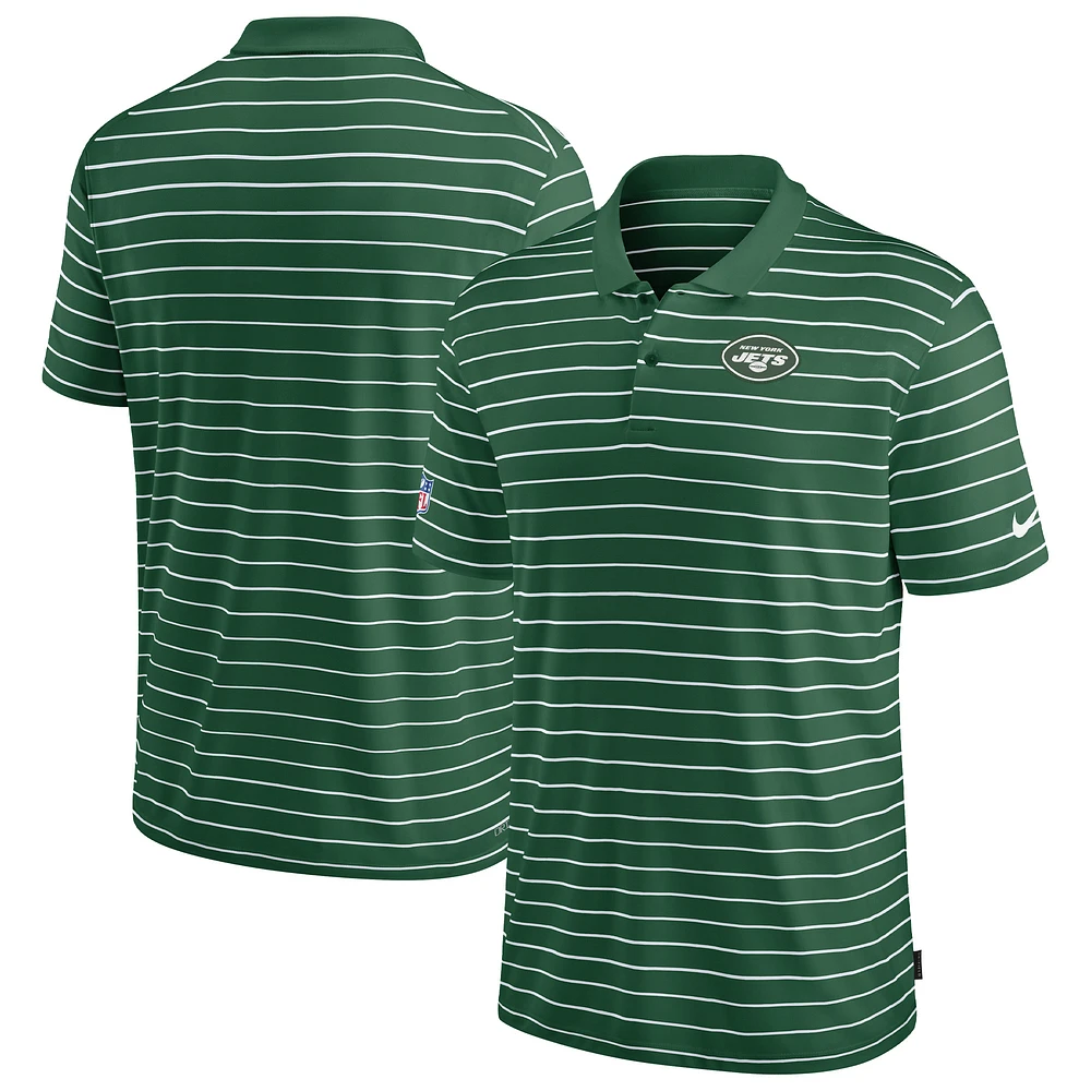 Men's Nike New York Jets Sideline Lock Up Victory Performance Polo