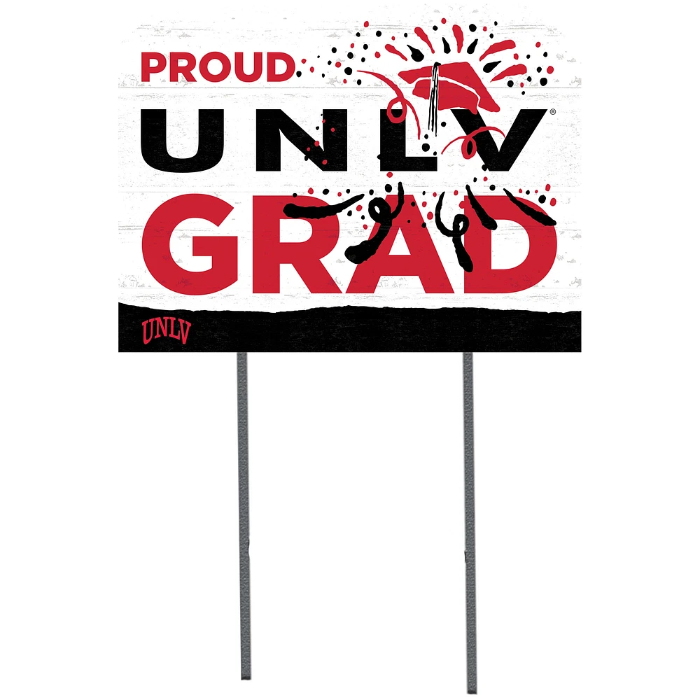 UNLV Rebels 18'' x 24'' Proud Grad Yard Sign