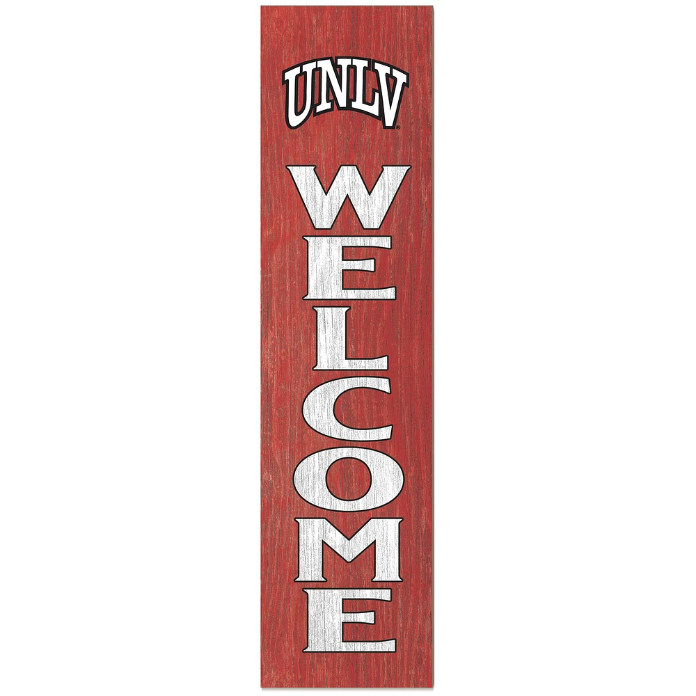 UNLV Rebels 12'' x 48'' Welcome Outdoor Leaner Sign