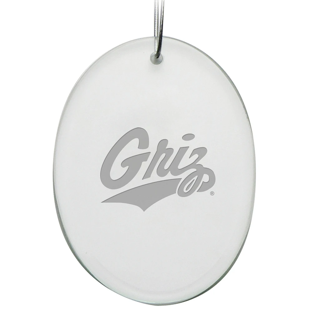 Montana Grizzlies Oval Ornament