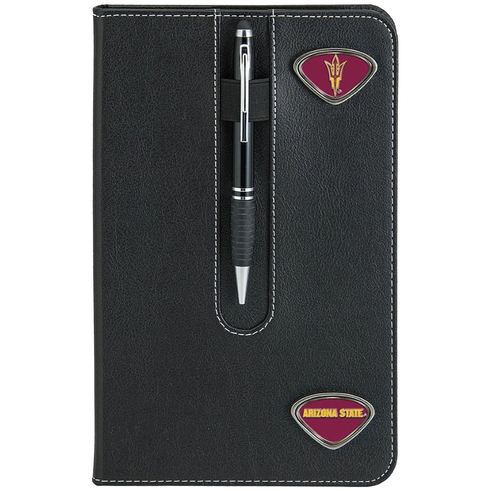 Black Arizona State Sun Devils Business Notebook