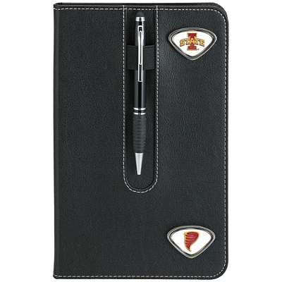 Black Iowa State Cyclones Business Notebook