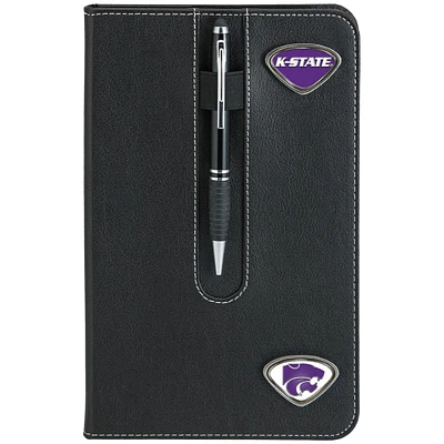 Black Kansas State Wildcats Business Notebook