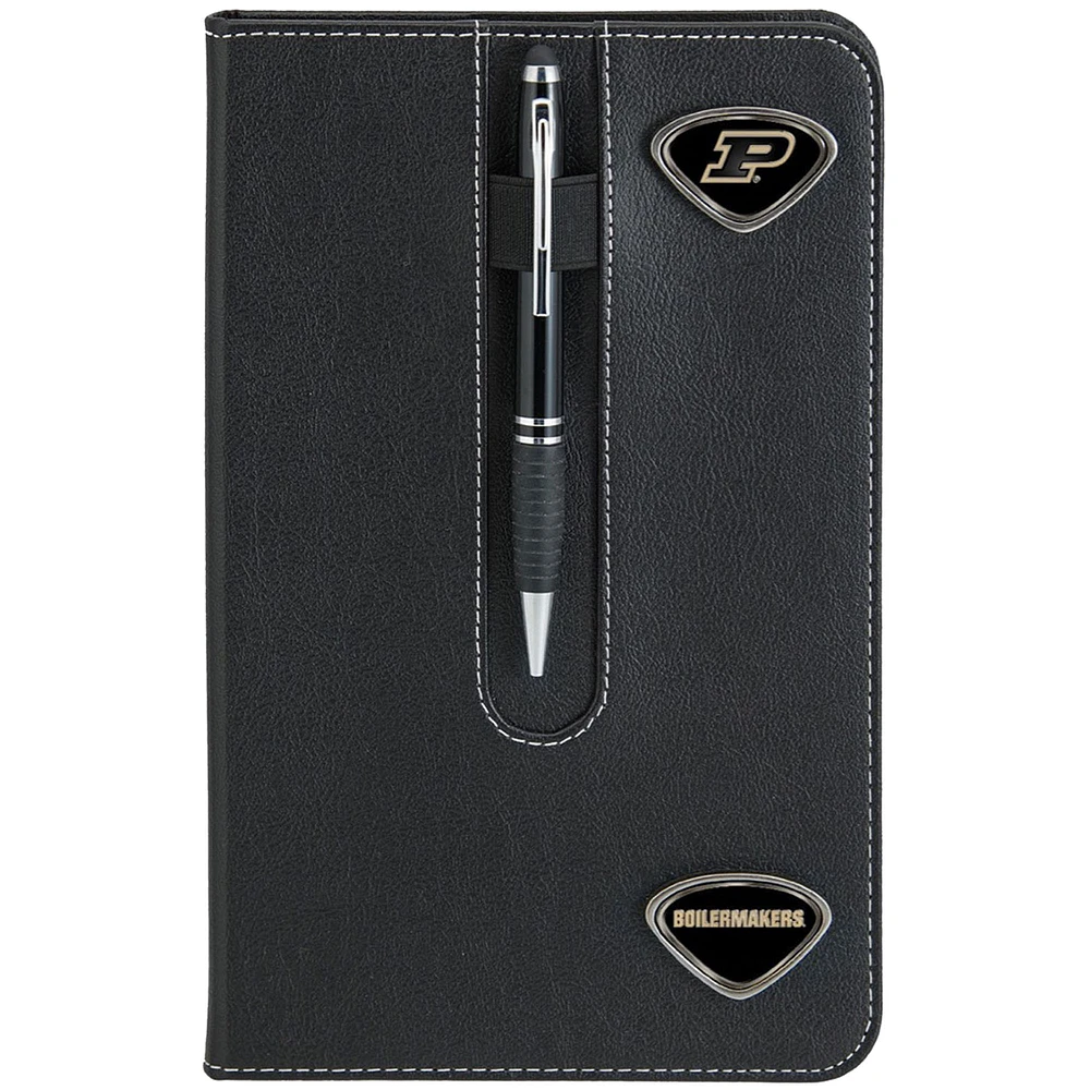 Black Purdue Boilermakers Business Notebook