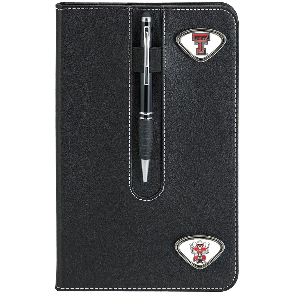 Black Texas Tech Red Raiders Business Notebook