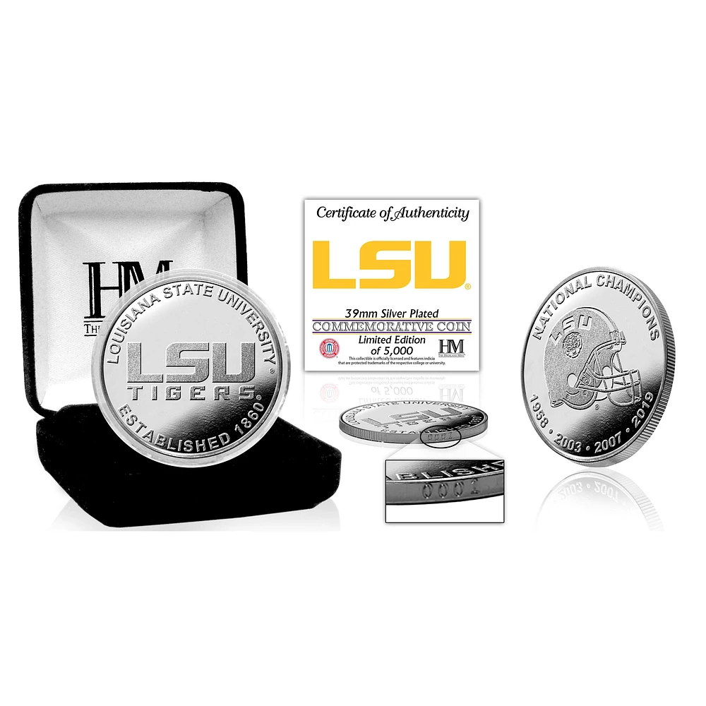 Highland Mint LSU Tigers Silver Mint Coin