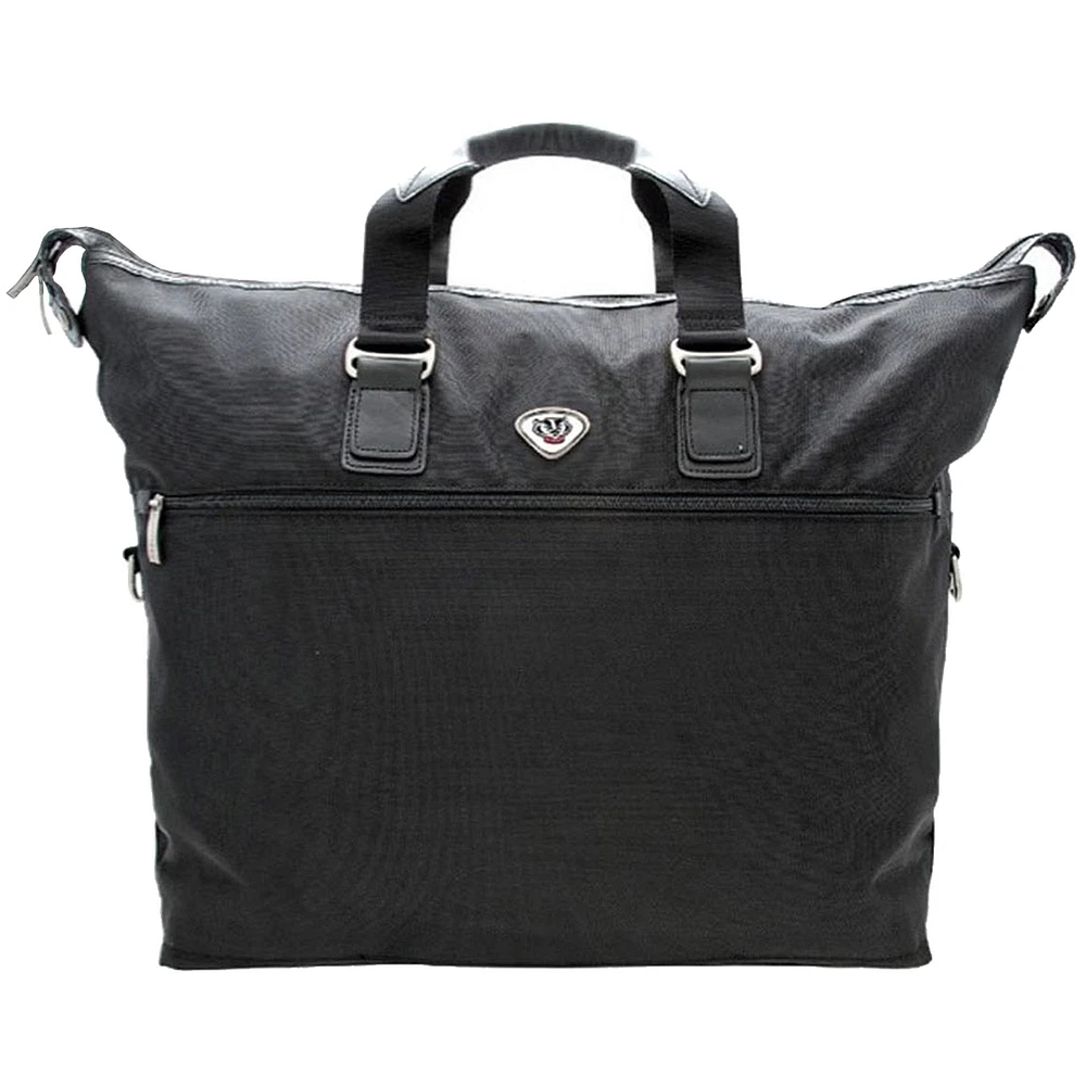 Black Wisconsin Badgers Executive Weekender Duffel Bag