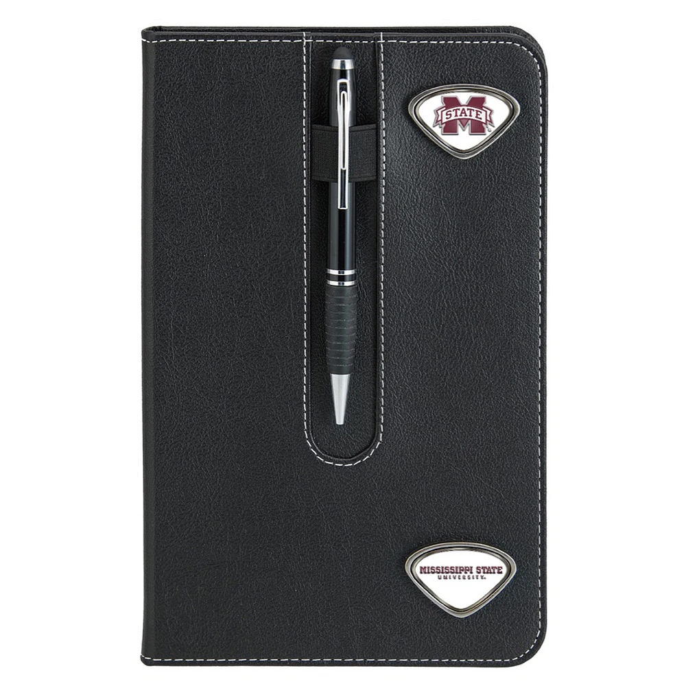 Black Mississippi State Bulldogs Business Notebook