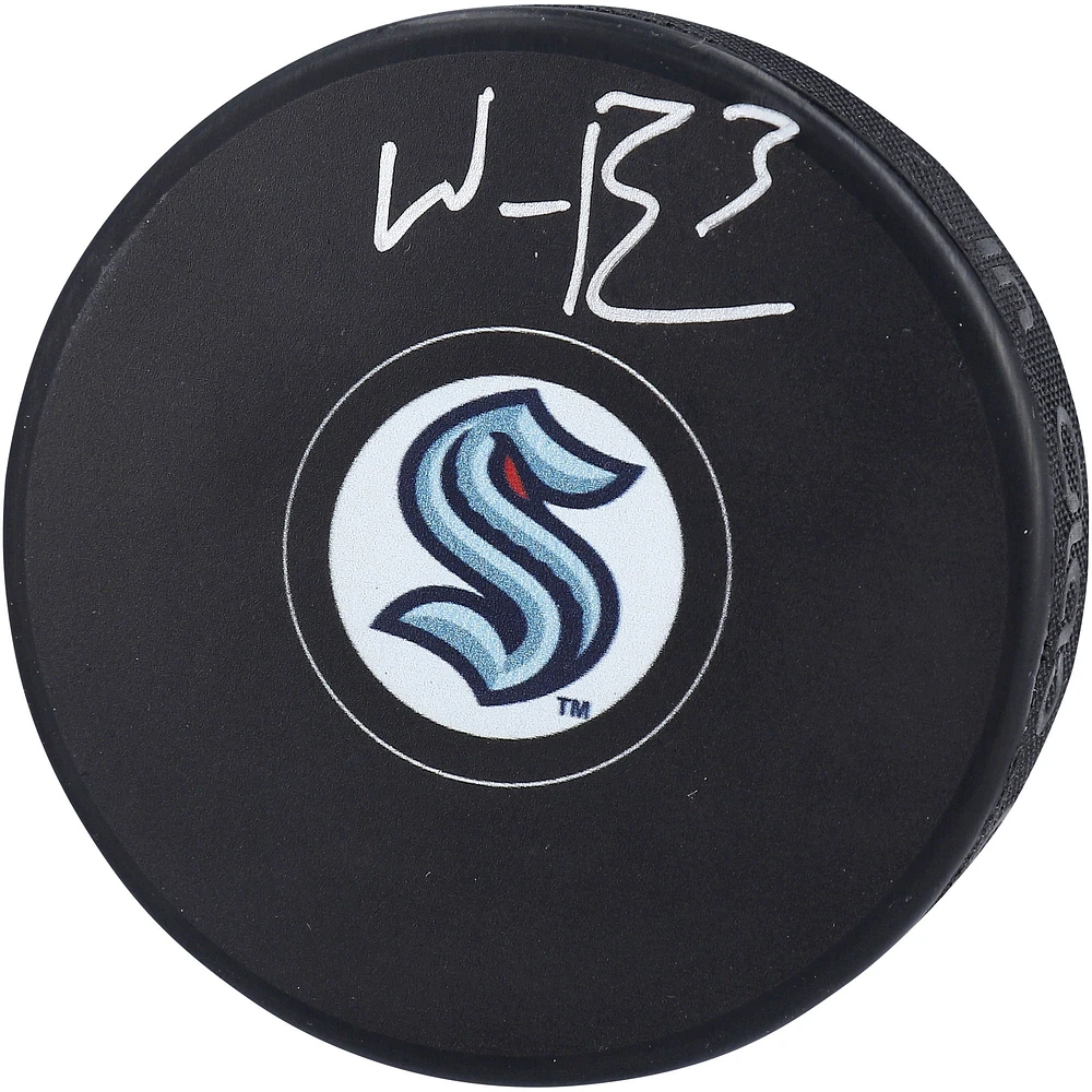 Will Borgen Seattle Kraken Autographed Hockey Puck