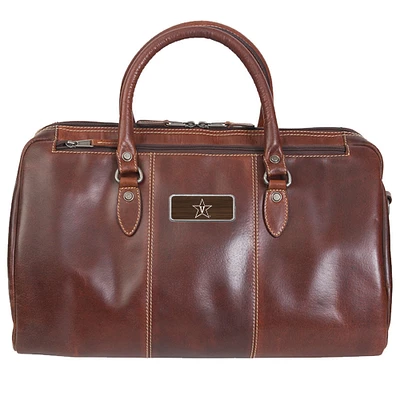 Brown Vanderbilt Commodores Logo Plate Niagara Canyon Duffel Bag