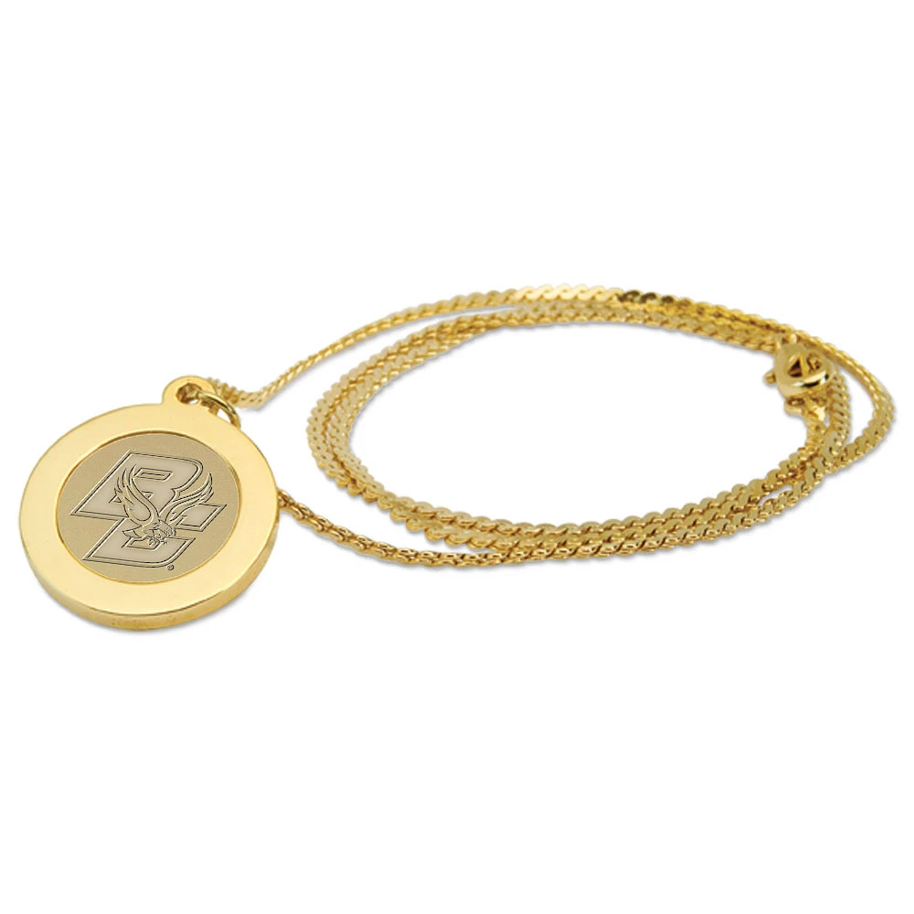 Women's Gold Boston College Eagles Pendant Necklace