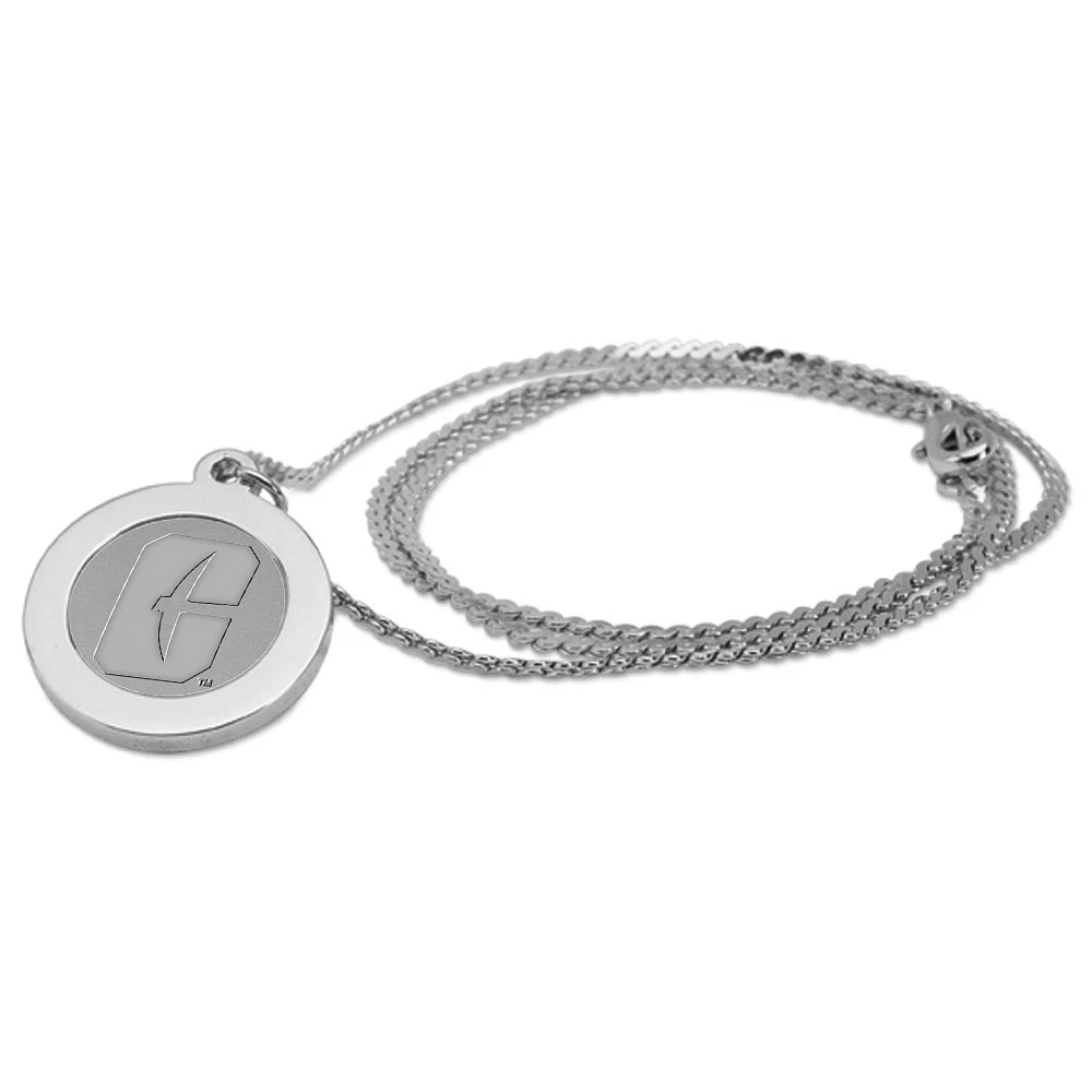 Women's Silver Charlotte 49ers Pendant Necklace