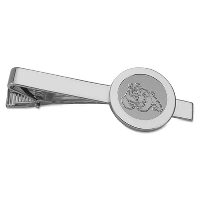Men's Silver Fresno State Bulldogs Tie Bar