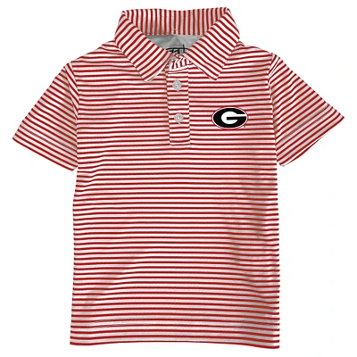 Toddler Garb Red/White Georgia Bulldogs Carson Polo