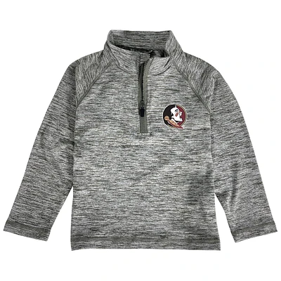Toddler Garb Heathered Gray Florida State Seminoles Matthew Quarter-Zip Pullover Jacket