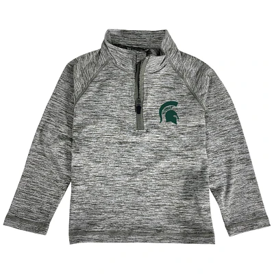 Toddler Garb Heathered Gray Michigan State Spartans Matthew Quarter-Zip Pullover Jacket