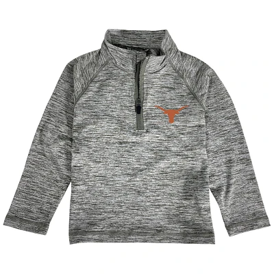Toddler Garb Heathered Gray Texas Longhorns Matthew Quarter-Zip Pullover Jacket