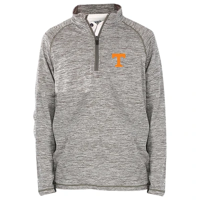 Youth Garb Heathered Gray Tennessee Volunteers Matthew Quarter-Zip Pullover Jacket