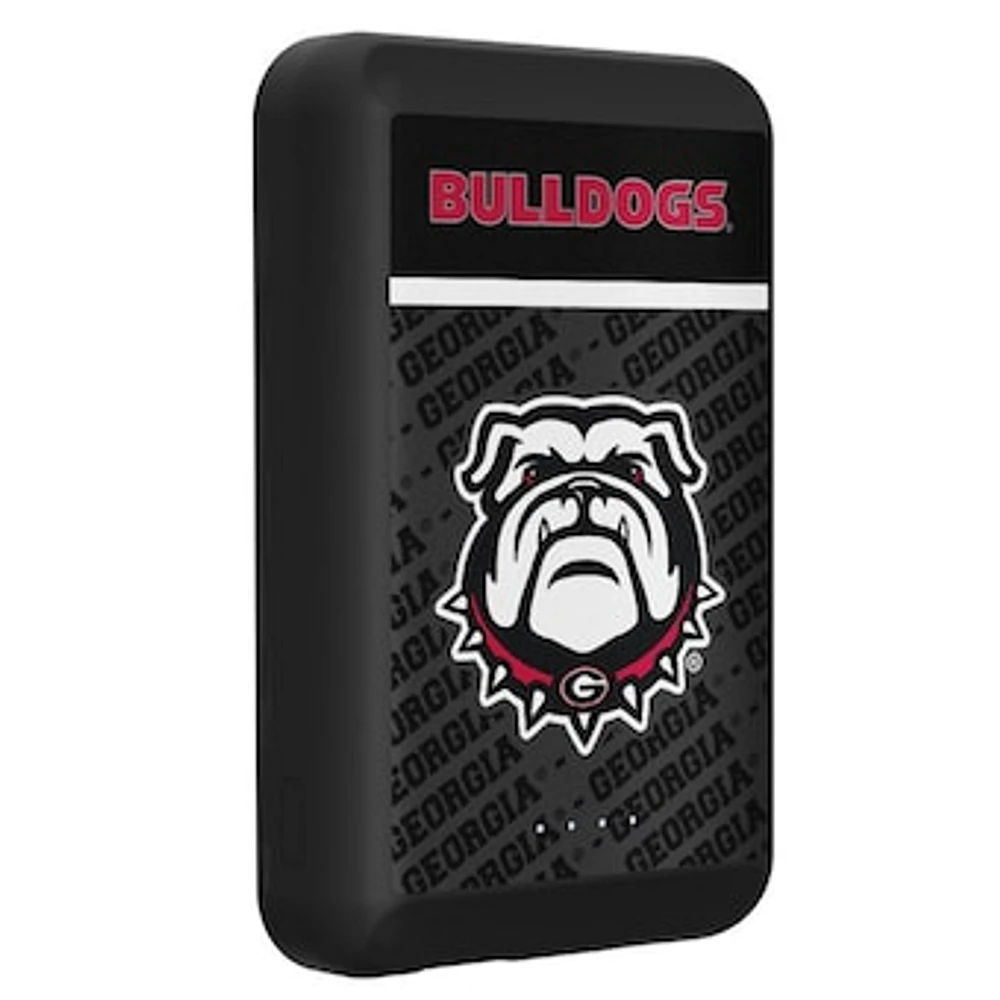 Georgia Bulldogs Endzone Plus Logo Wireless Power Bank