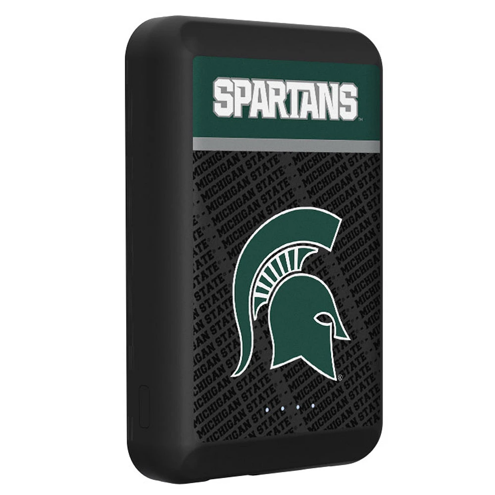 Michigan State Spartans Endzone Plus Wireless Power Bank