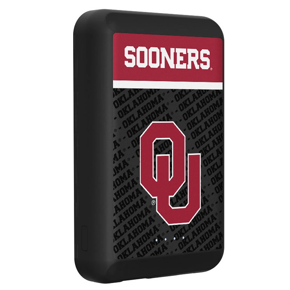 Oklahoma Sooners Endzone Plus Wireless Power Bank