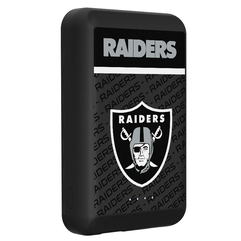 Las Vegas Raiders Endzone Plus Wireless Power Bank