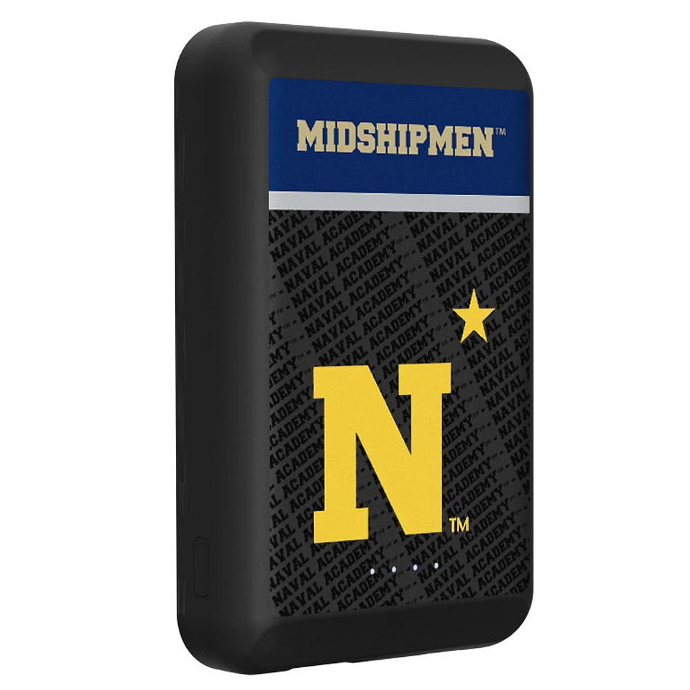 Navy Midshipmen Endzone Plus Wireless Power Bank