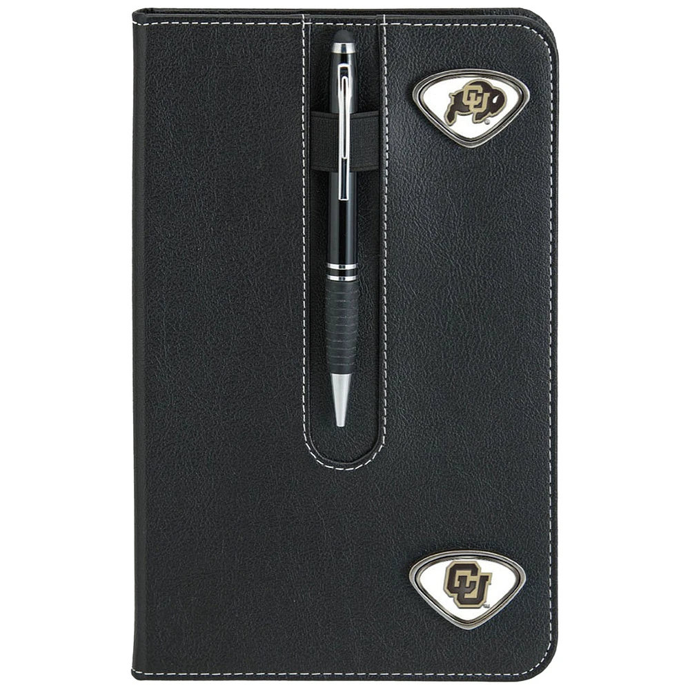 Black Colorado Buffaloes Business Notebook