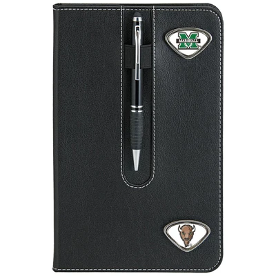 Black Marshall Thundering Herd Business Notebook
