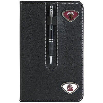 Black Montana Grizzlies Business Notebook