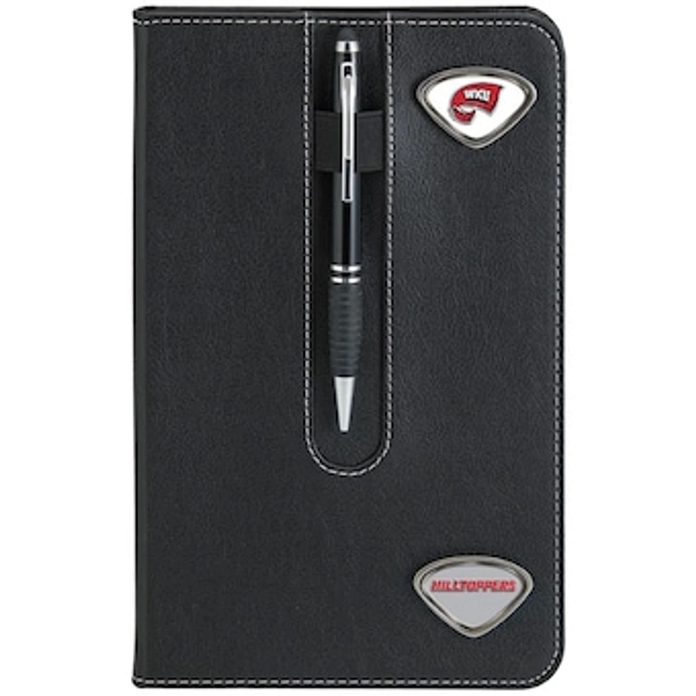Black Western Kentucky Hilltoppers Business Notebook