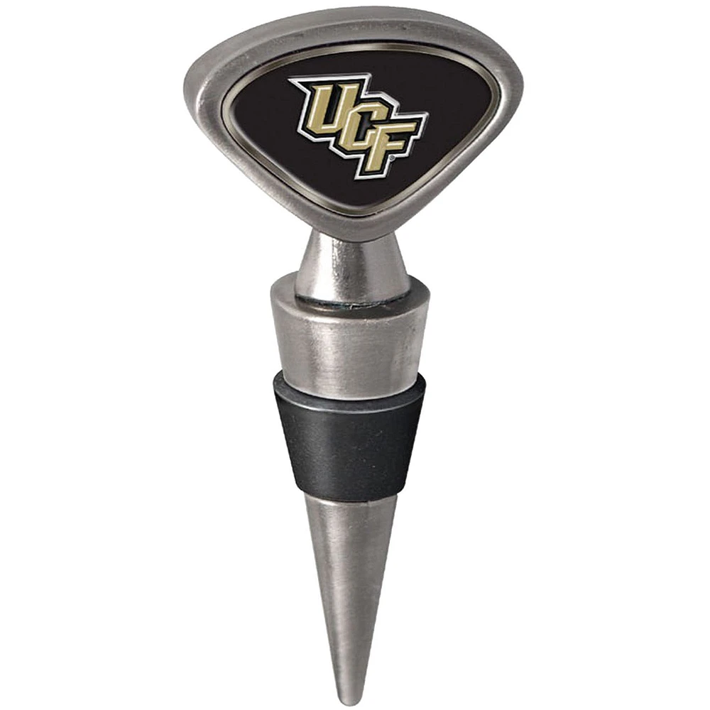 Silver UCF Knights Wine Stopper