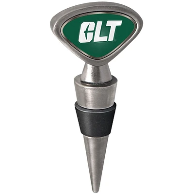 Silver Charlotte 49ers Wine Stopper