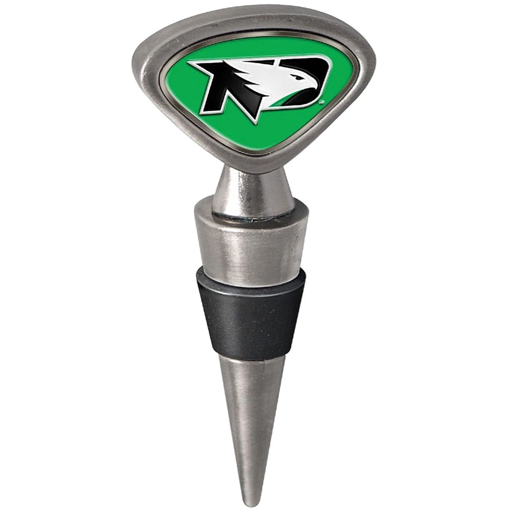 Silver North Dakota Wine Stopper