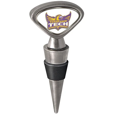 Silver Tennessee Tech Golden Eagles Wine Stopper